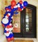 100PCS Balloon Garland Arch Kit for July 4th Decoration (Navy Blue Red White)